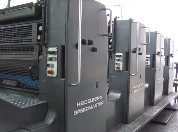 Heidelberg 4 Colour Offset Press